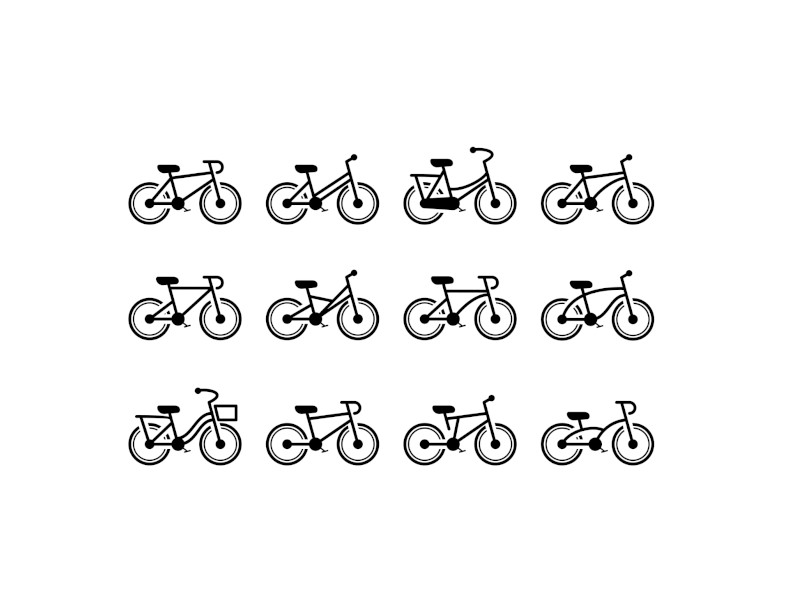 Qué bicicletas se pueden solicitar