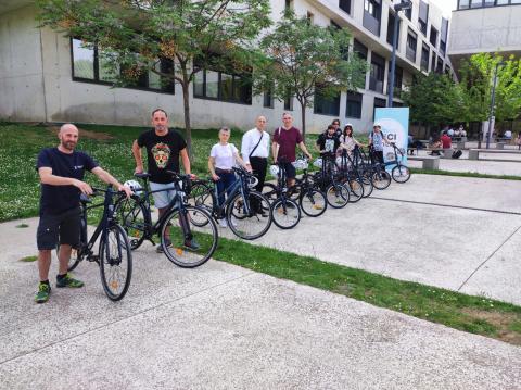 Entrega préstamo de bicis